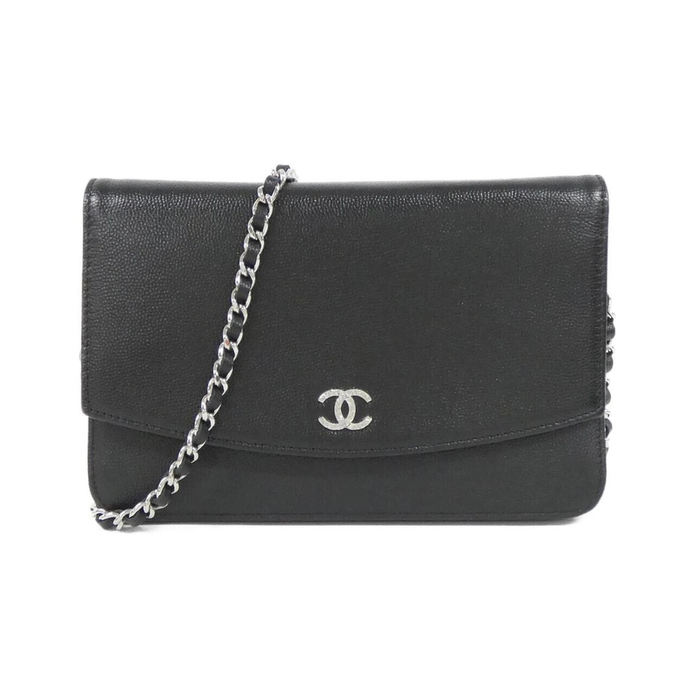 CHANEL Authentic Black Wallet
